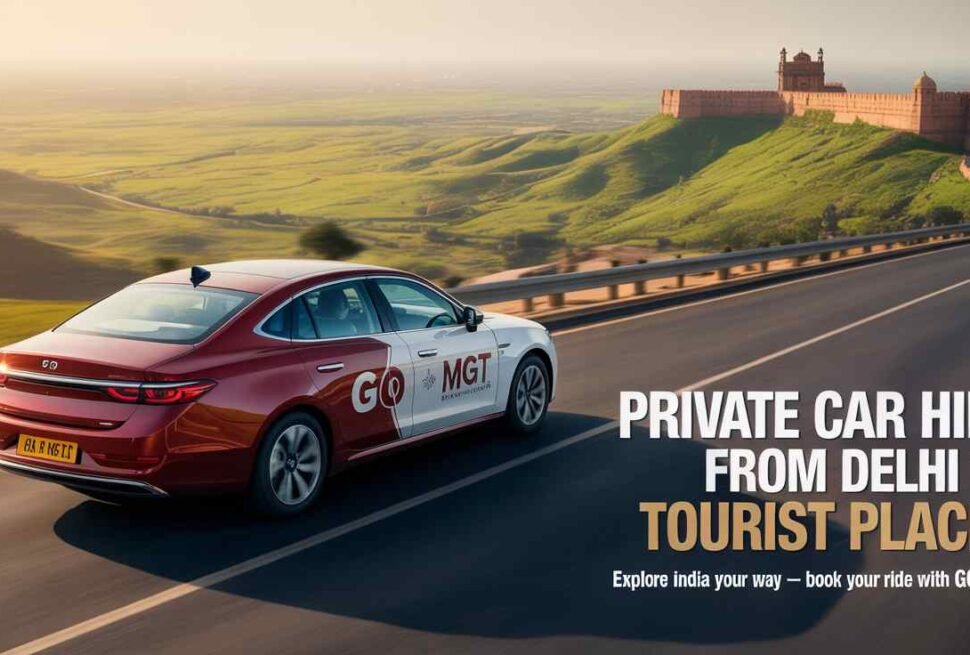 private car hire from Delhi to tourist places