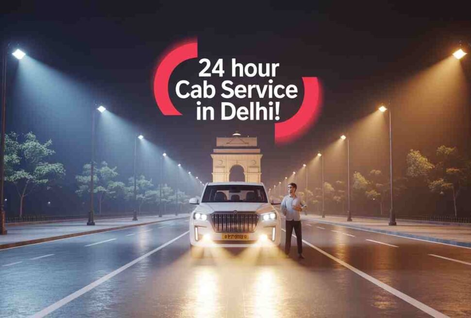 24 hour cab service Delhi