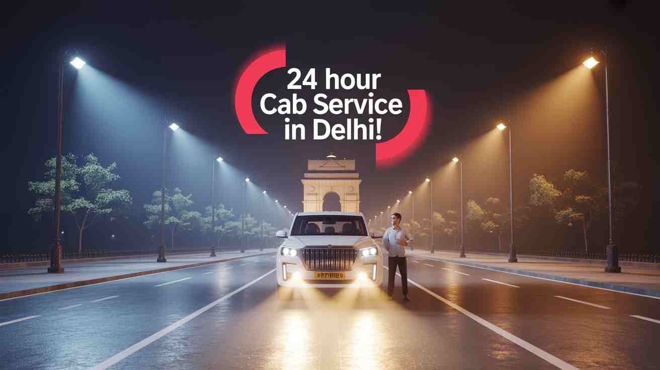 24 hour cab service Delhi