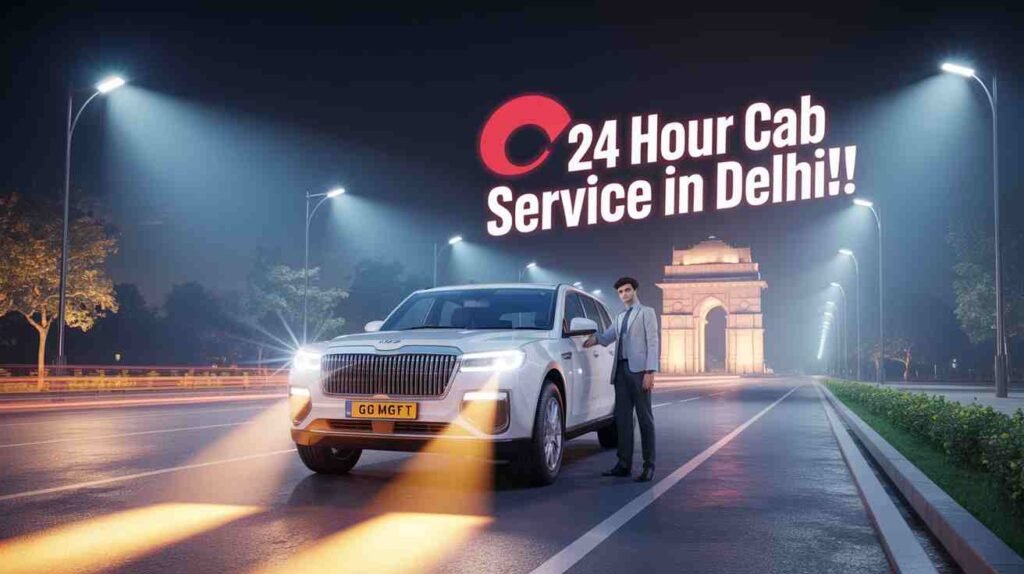 24 hour cab service Delhi