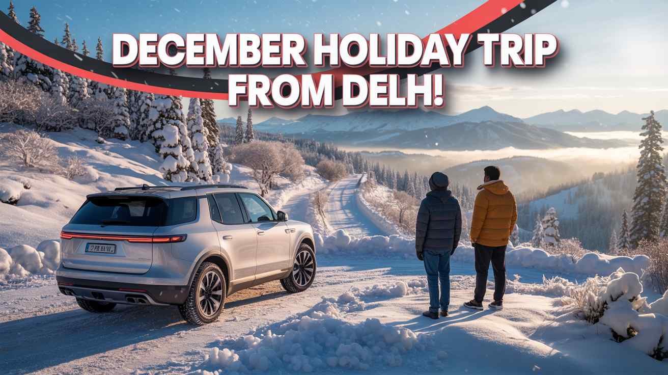 December holiday trip from Delhi by cab