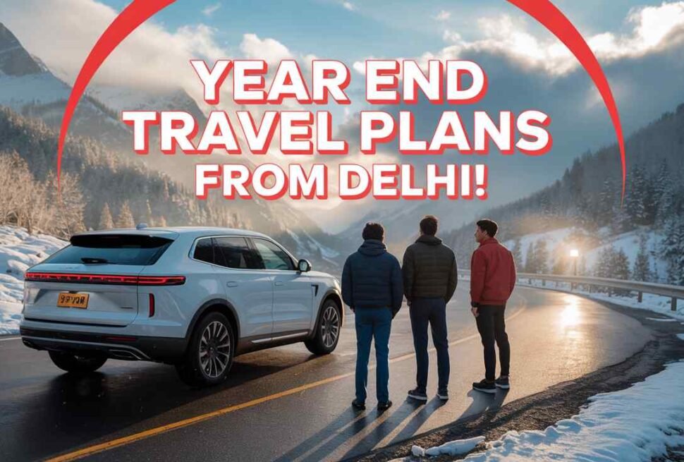 year end travel plans from Delhi