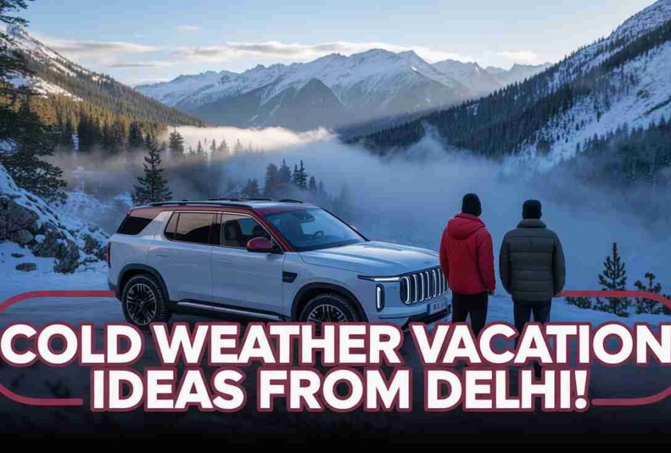 cold weather vacation ideas from Delhi