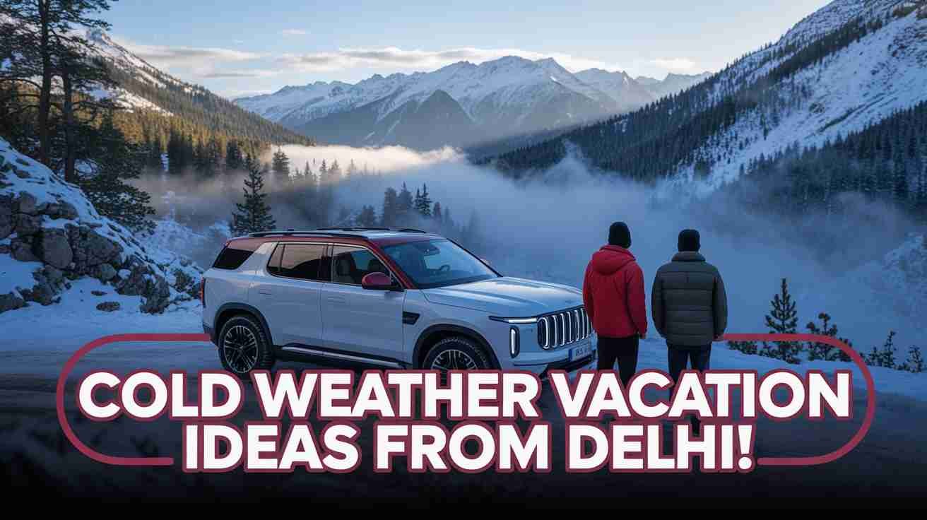 cold weather vacation ideas from Delhi