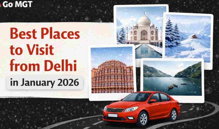 Best Places to Visit from Delhi in January 2026 | Winter Trips Guide
