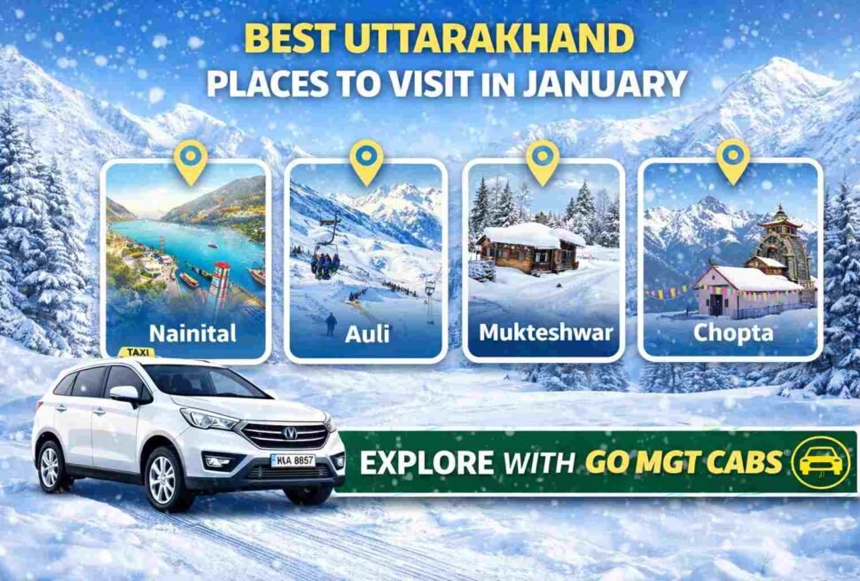 best Uttarakhand places to visit in January